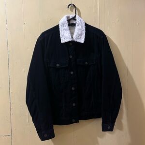 Pile-lined Corduroy Jacket